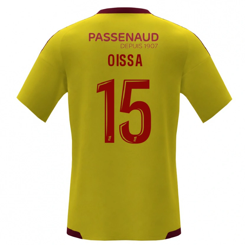 Danxen Damen Zohir Oissa #15 Gelb Rot Grün Auswärtstrikot Trikot 2026/27 T-Shirt Schweiz