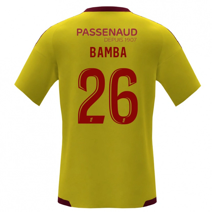 Danxen Damen Rayan Bamba #26 Gelb Rot Grün Auswärtstrikot Trikot 2026/27 T-Shirt Schweiz