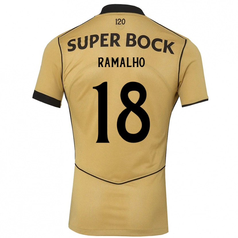 Danxen Damen Inês Filipa Ramalho Gonçalves #18 Goldgelb Schwarz Auswärtstrikot Trikot 2026/27 T-Shirt Schweiz