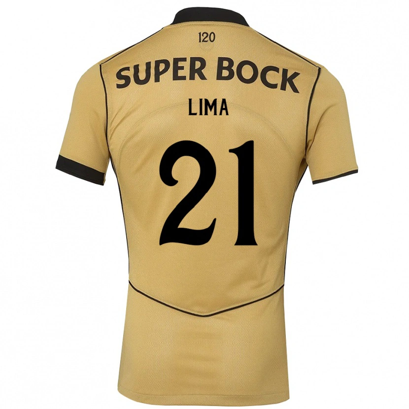 Danxen Damen Pedro Lima #21 Goldgelb Schwarz Auswärtstrikot Trikot 2026/27 T-Shirt Schweiz