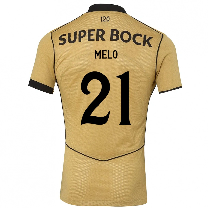 Danxen Damen Gabriel Melo #21 Goldgelb Schwarz Auswärtstrikot Trikot 2026/27 T-Shirt Schweiz