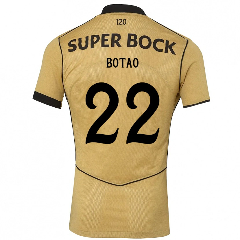 Danxen Damen Martim Botão #22 Goldgelb Schwarz Auswärtstrikot Trikot 2026/27 T-Shirt Schweiz