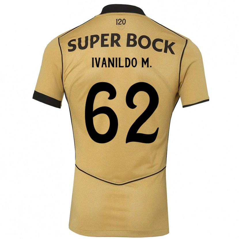 Danxen Damen Ivanildo Da Silva Mendes #62 Goldgelb Schwarz Auswärtstrikot Trikot 2026/27 T-Shirt Schweiz