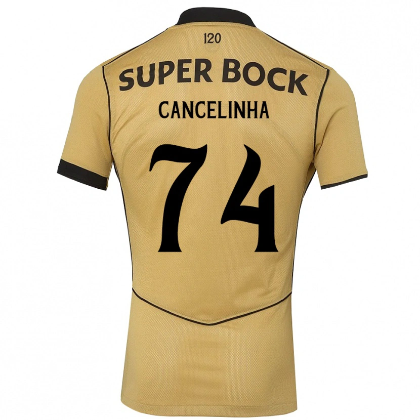 Danxen Damen Érica Cancelinha #74 Goldgelb Schwarz Auswärtstrikot Trikot 2026/27 T-Shirt Schweiz