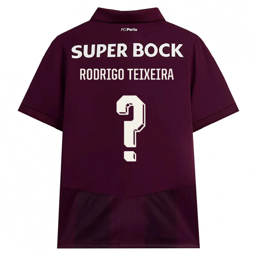Danxen Damen Rodrigo Teixeira #0 Burgund Weiß Auswärtstrikot Trikot 2026/27 T-Shirt Schweiz