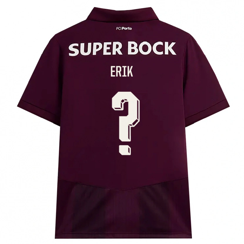 Danxen Damen Erik #0 Burgund Weiß Auswärtstrikot Trikot 2026/27 T-Shirt Schweiz