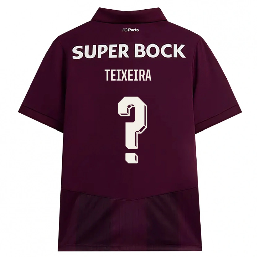 Danxen Damen Gonçalo Teixeira #0 Burgund Weiß Auswärtstrikot Trikot 2026/27 T-Shirt Schweiz
