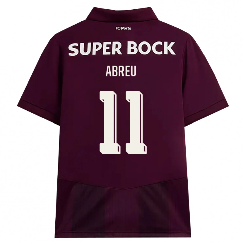 Danxen Damen João Abreu #11 Burgund Weiß Auswärtstrikot Trikot 2026/27 T-Shirt Schweiz