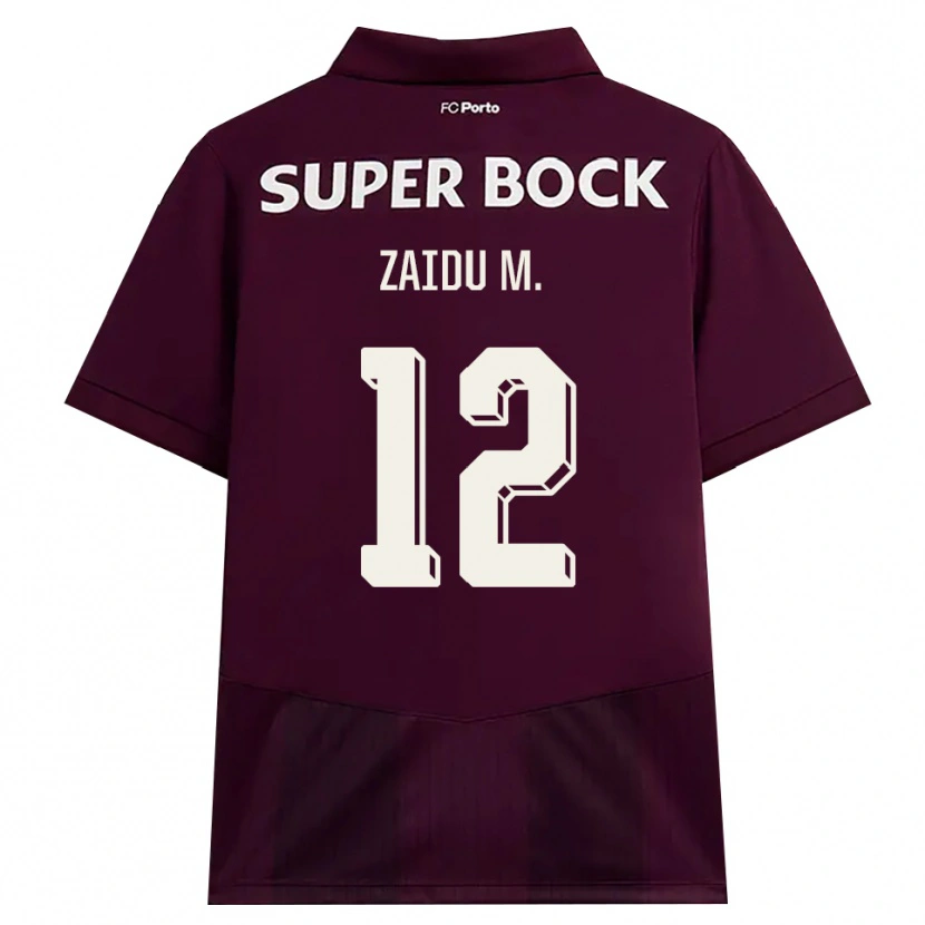 Danxen Damen Zaidu Sanusi #12 Burgund Weiß Auswärtstrikot Trikot 2026/27 T-Shirt Schweiz
