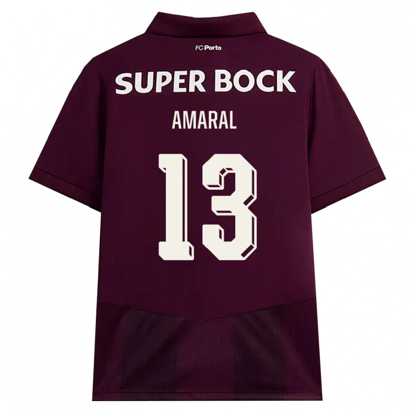 Danxen Damen Fábio Amaral #13 Burgund Weiß Auswärtstrikot Trikot 2026/27 T-Shirt Schweiz