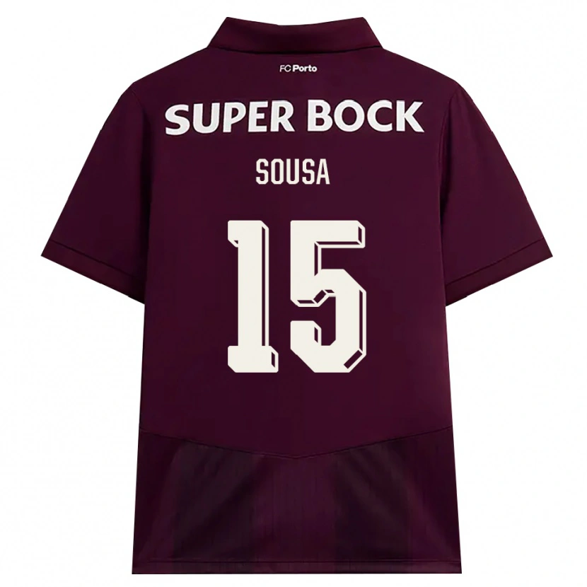 Danxen Damen Vasco Sousa #15 Burgund Weiß Auswärtstrikot Trikot 2026/27 T-Shirt Schweiz