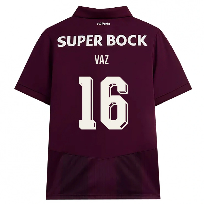 Danxen Damen Matilde Vaz #16 Burgund Weiß Auswärtstrikot Trikot 2026/27 T-Shirt Schweiz