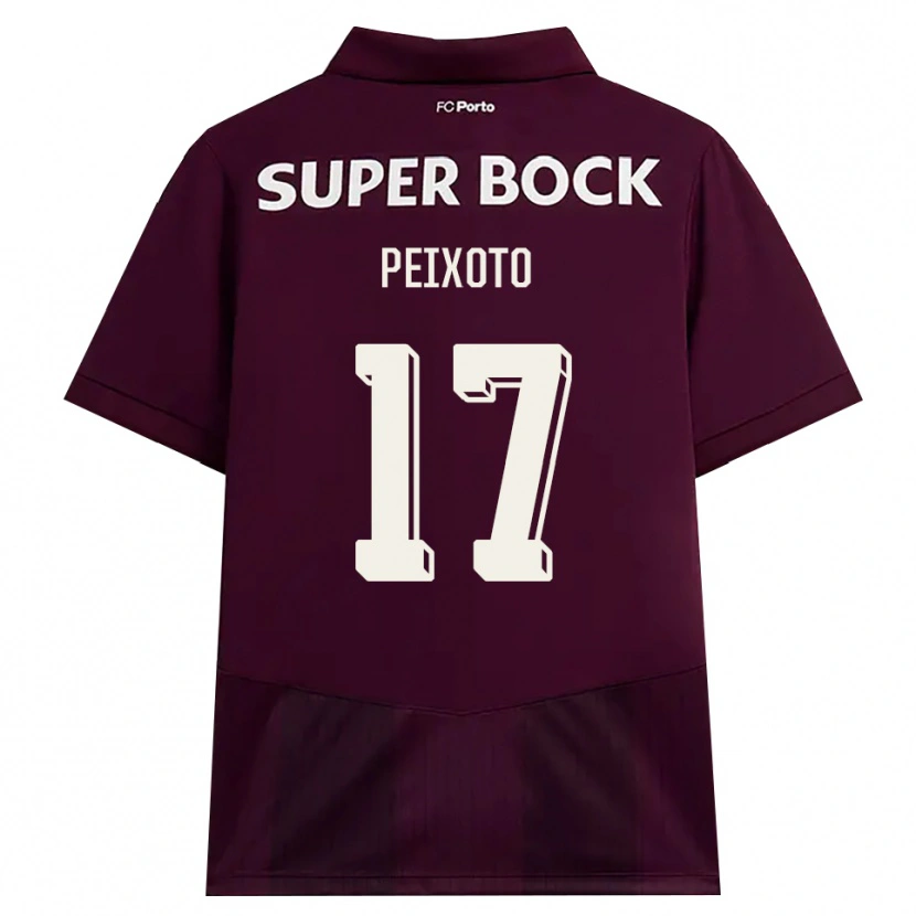 Danxen Damen Tomás Peixoto #17 Burgund Weiß Auswärtstrikot Trikot 2026/27 T-Shirt Schweiz