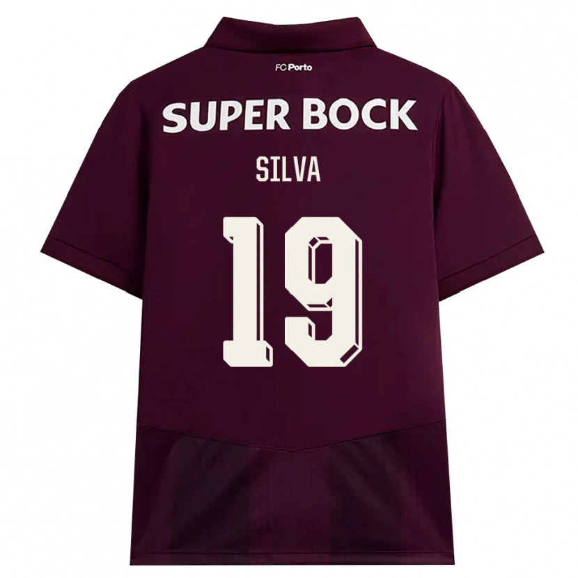 Danxen Damen André Silva #19 Burgund Weiß Auswärtstrikot Trikot 2026/27 T-Shirt Schweiz