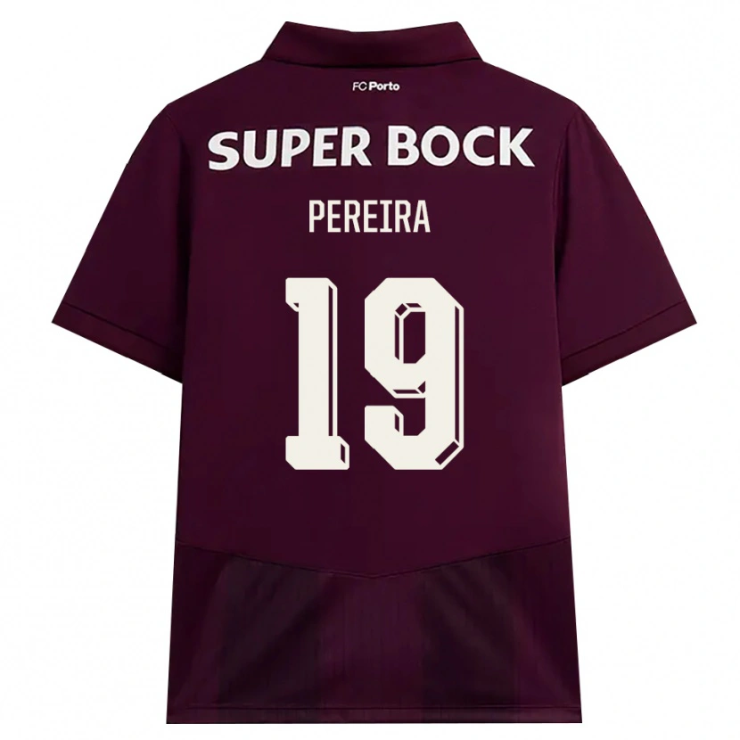 Danxen Damen João Pereira #19 Burgund Weiß Auswärtstrikot Trikot 2026/27 T-Shirt Schweiz
