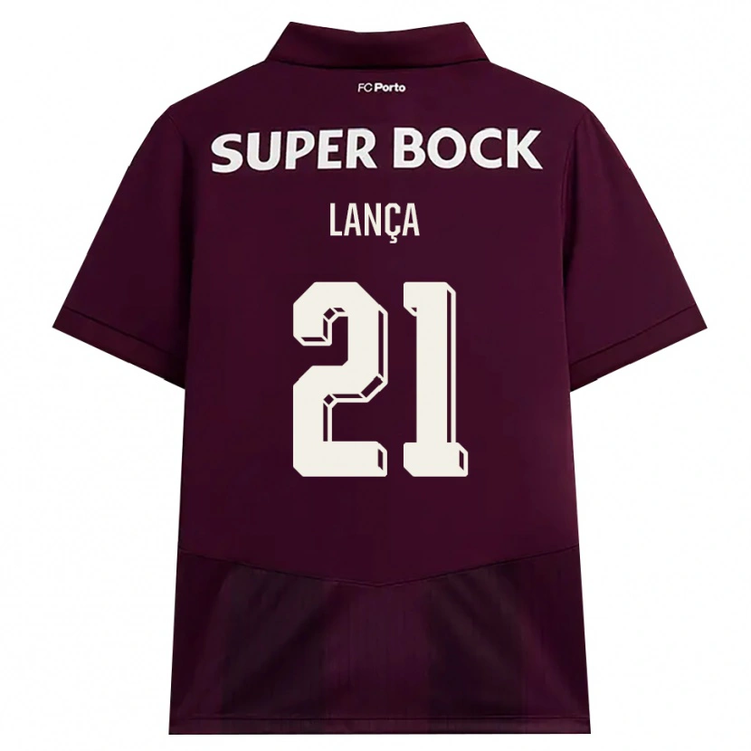 Danxen Damen Gabriel Lança #21 Burgund Weiß Auswärtstrikot Trikot 2026/27 T-Shirt Schweiz