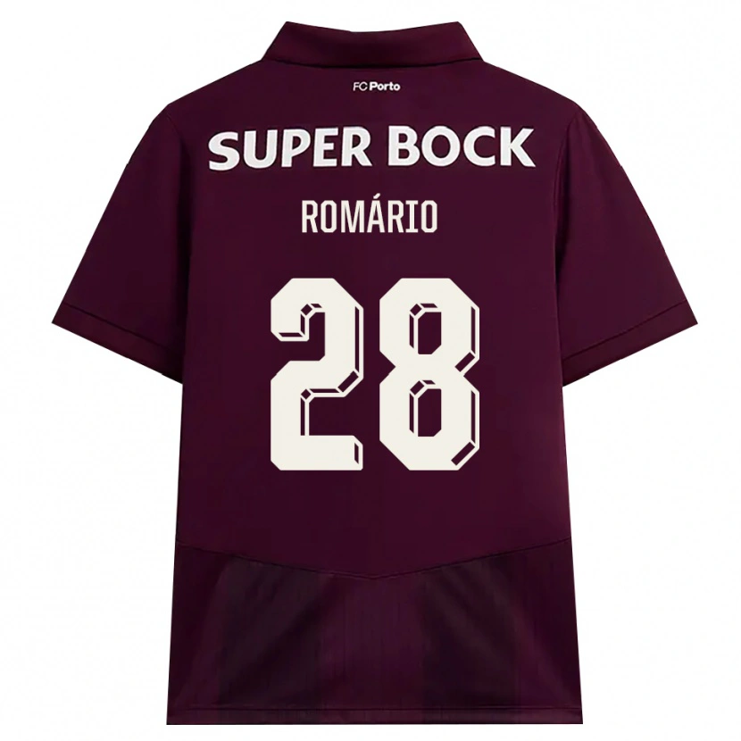 Danxen Damen Romario Baro #28 Burgund Weiß Auswärtstrikot Trikot 2026/27 T-Shirt Schweiz