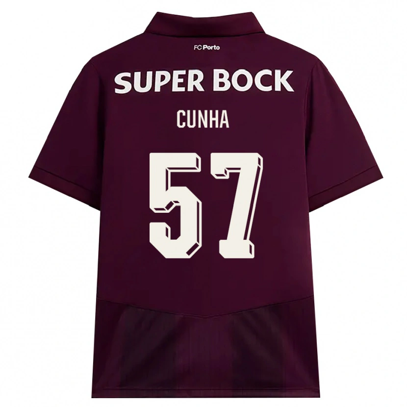 Danxen Damen Duarte Cunha #57 Burgund Weiß Auswärtstrikot Trikot 2026/27 T-Shirt Schweiz