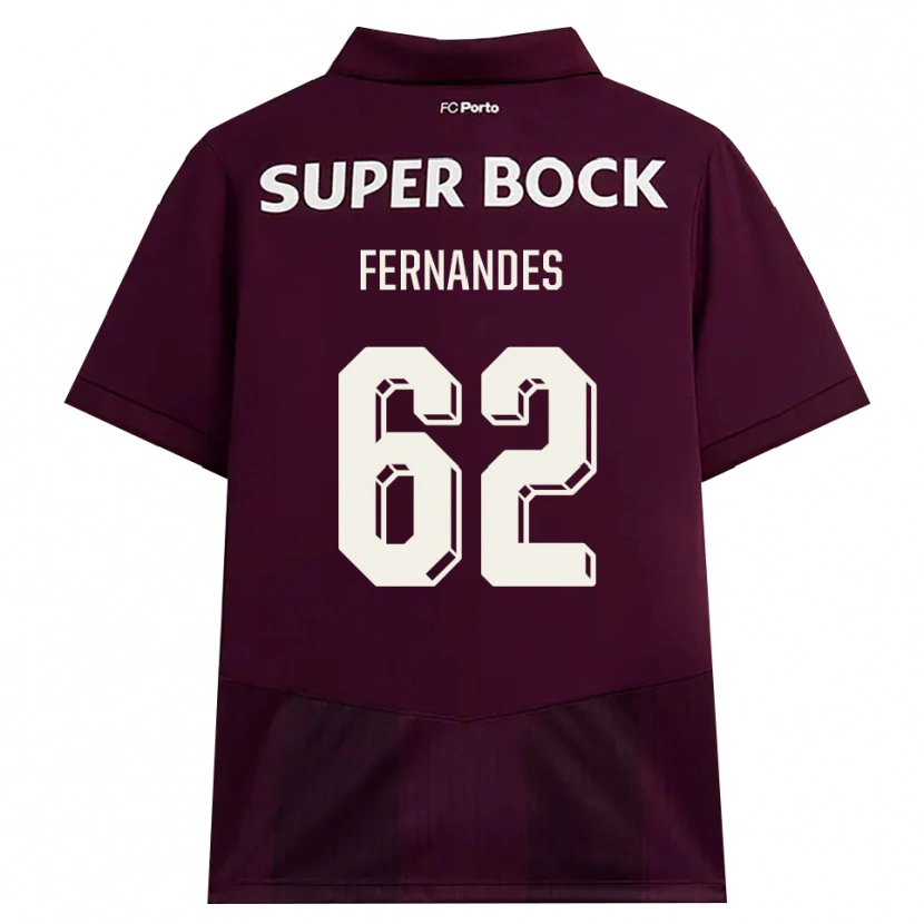 Danxen Damen Rodrigo Fernandes #62 Burgund Weiß Auswärtstrikot Trikot 2026/27 T-Shirt Schweiz
