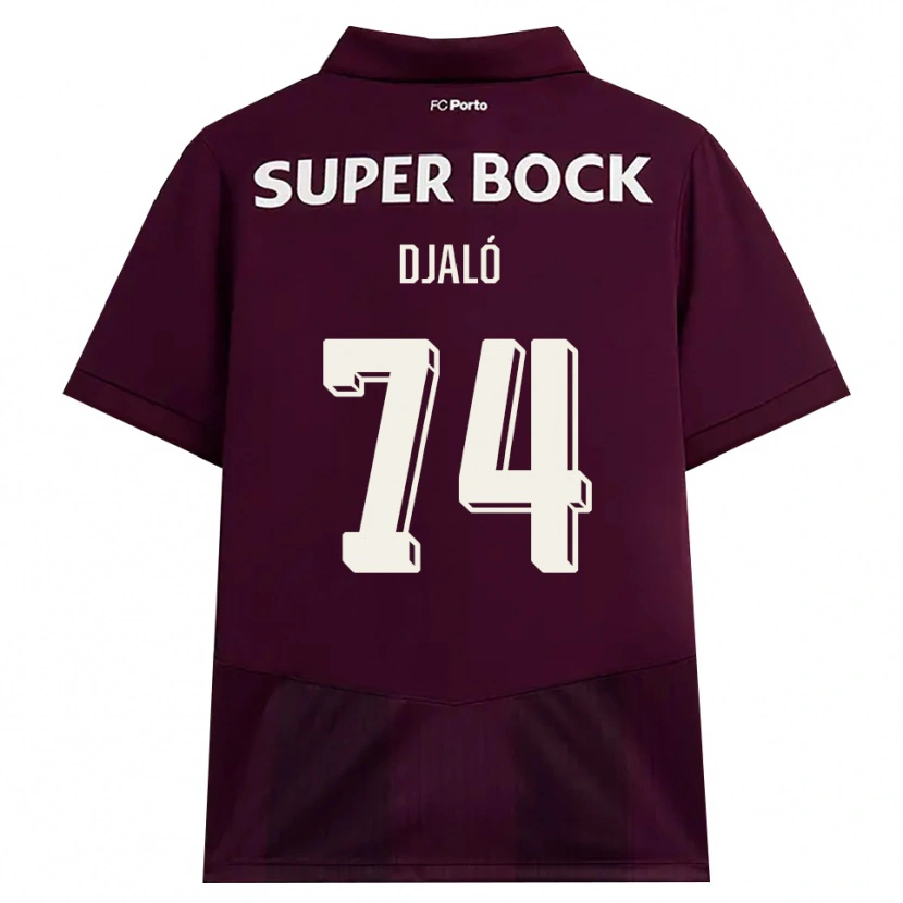 Danxen Damen Ussumane Djaló #74 Burgund Weiß Auswärtstrikot Trikot 2026/27 T-Shirt Schweiz