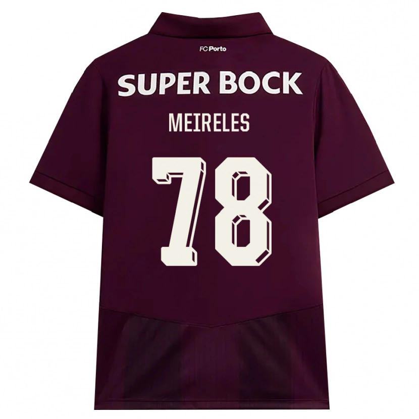 Danxen Damen Jorge Meireles #78 Burgund Weiß Auswärtstrikot Trikot 2026/27 T-Shirt Schweiz
