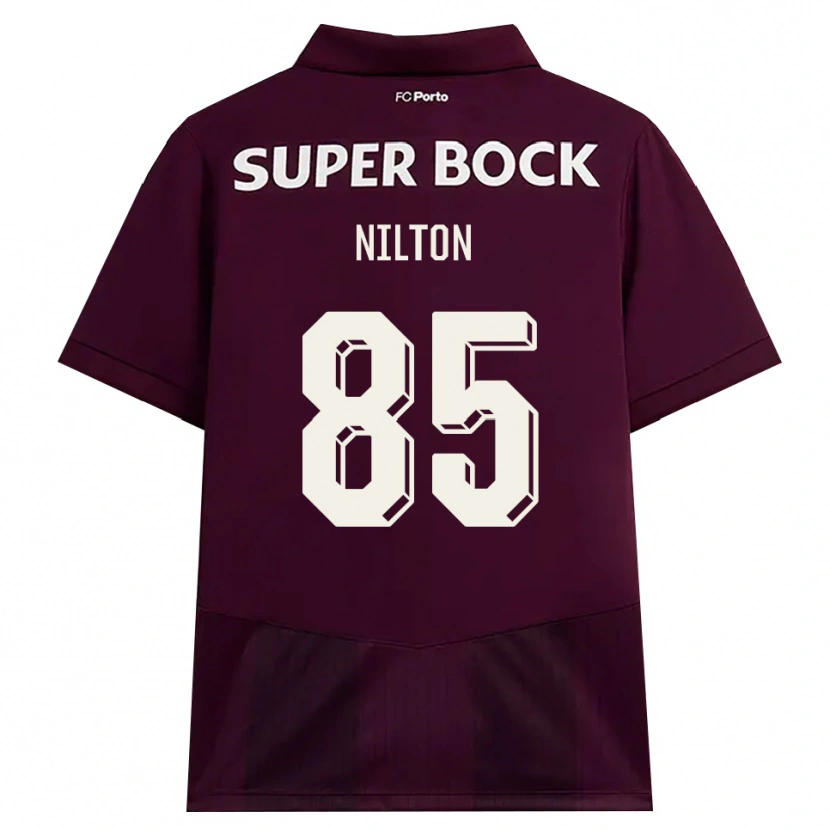 Danxen Damen Nilton #85 Burgund Weiß Auswärtstrikot Trikot 2026/27 T-Shirt Schweiz