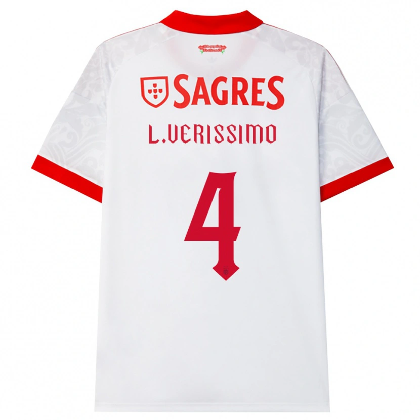 Danxen Damen Lucas Verissimo #4 Weiß Rot Gelb Auswärtstrikot Trikot 2026/27 T-Shirt Schweiz