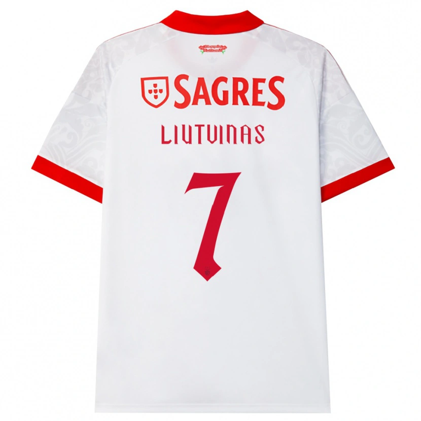 Danxen Damen Kristupas Liutvinas #7 Weiß Rot Gelb Auswärtstrikot Trikot 2026/27 T-Shirt Schweiz