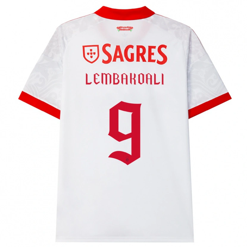 Danxen Damen Alan Lembakoali #9 Weiß Rot Gelb Auswärtstrikot Trikot 2026/27 T-Shirt Schweiz