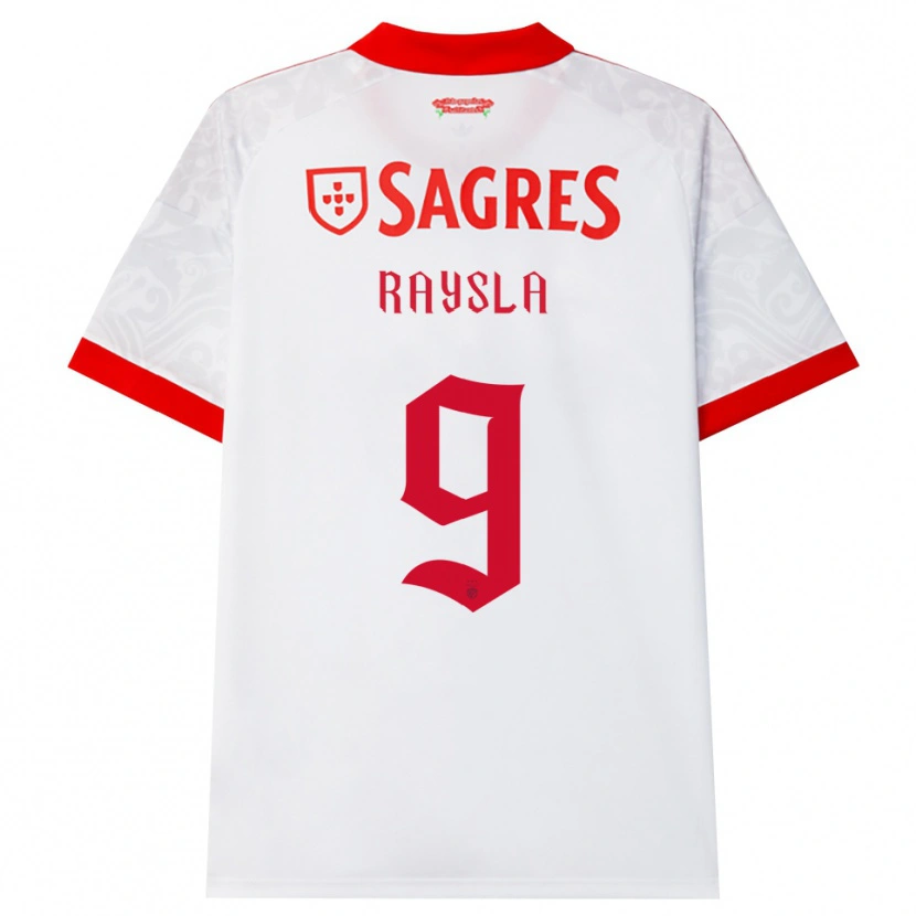 Danxen Damen Nycole Raysla #9 Weiß Rot Gelb Auswärtstrikot Trikot 2026/27 T-Shirt Schweiz