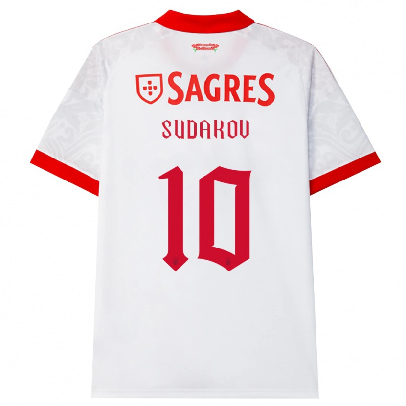 Danxen Damen Georgiy Sudakov #10 Weiß Rot Gelb Auswärtstrikot Trikot 2026/27 T-Shirt Schweiz