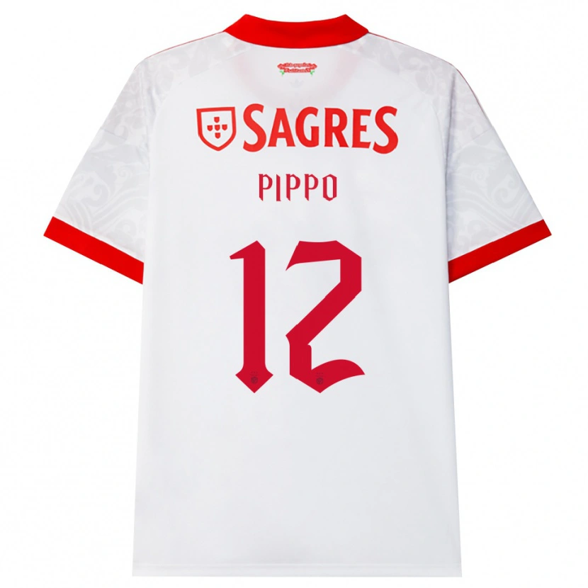 Danxen Damen Pippo #12 Weiß Rot Gelb Auswärtstrikot Trikot 2026/27 T-Shirt Schweiz