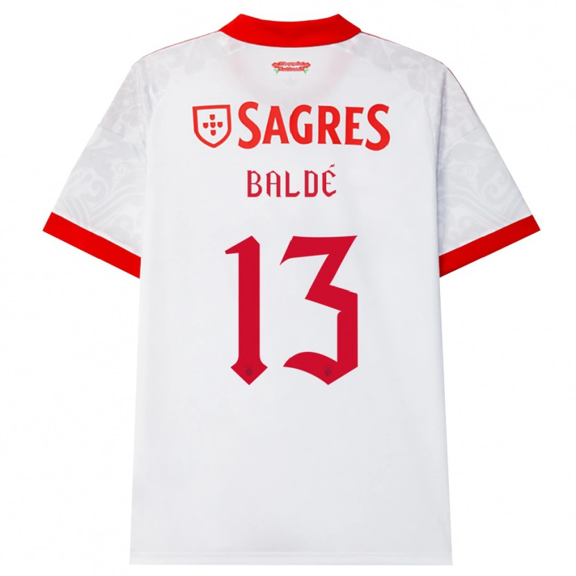 Danxen Damen Afonso Baldé #13 Weiß Rot Gelb Auswärtstrikot Trikot 2026/27 T-Shirt Schweiz