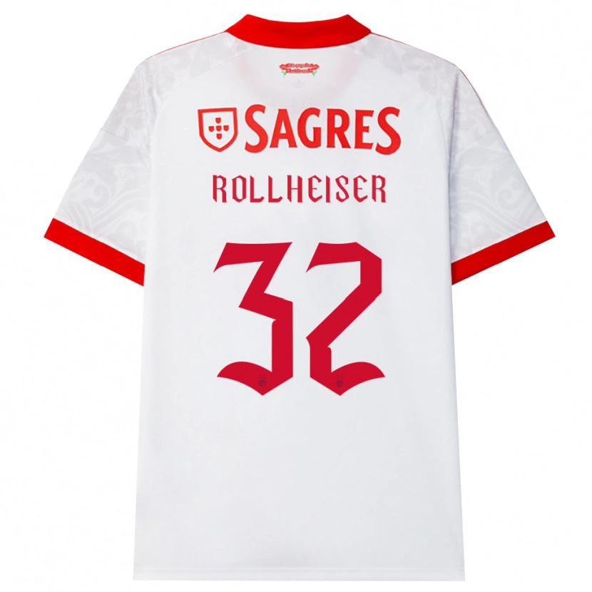 Danxen Damen Benjamín Rollheiser #32 Weiß Rot Gelb Auswärtstrikot Trikot 2026/27 T-Shirt Schweiz
