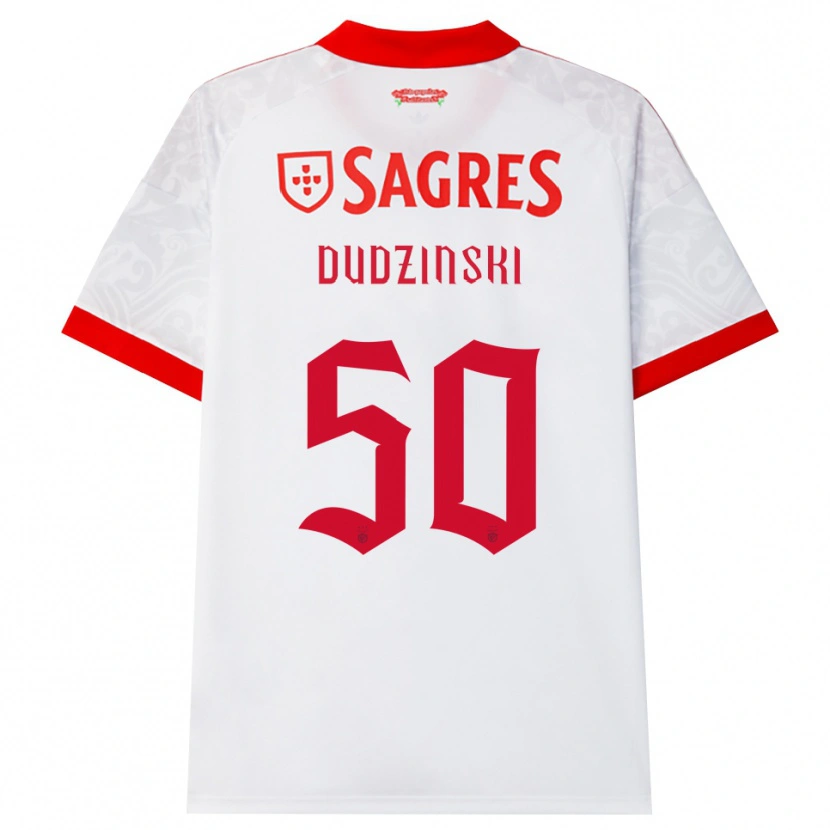 Danxen Damen Marcel Dudzinski #50 Weiß Rot Gelb Auswärtstrikot Trikot 2026/27 T-Shirt Schweiz