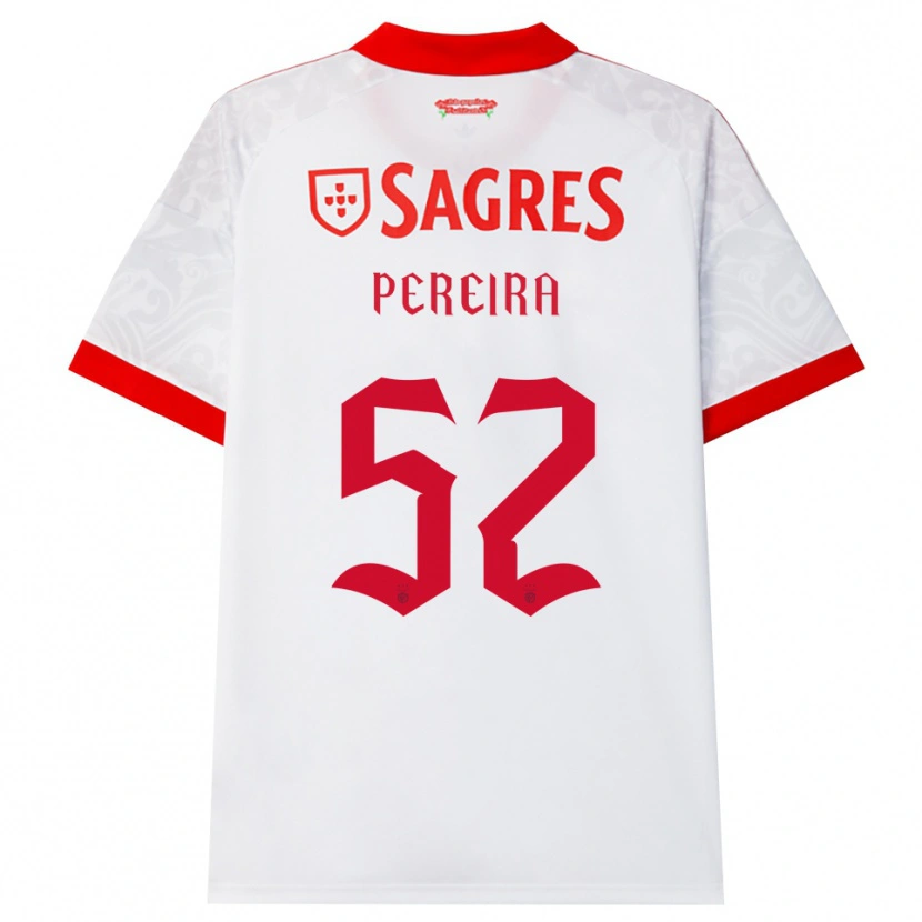 Danxen Damen Henrique Pereira #52 Weiß Rot Gelb Auswärtstrikot Trikot 2026/27 T-Shirt Schweiz