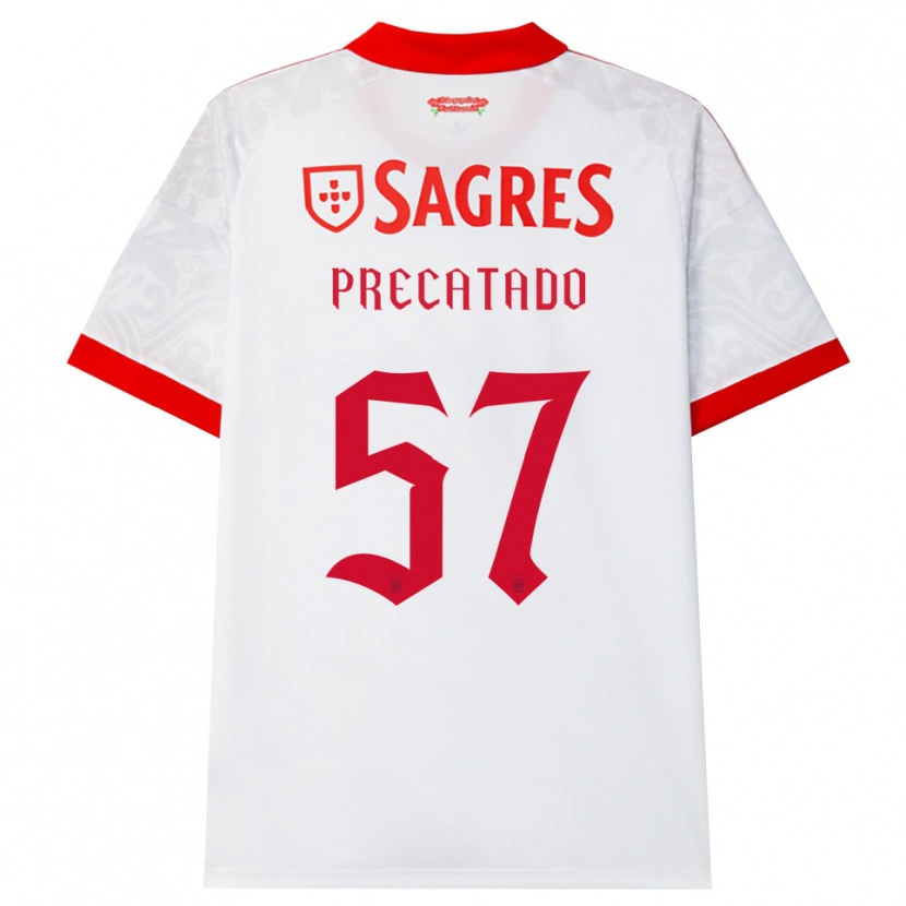 Danxen Damen Precatado #57 Weiß Rot Gelb Auswärtstrikot Trikot 2026/27 T-Shirt Schweiz