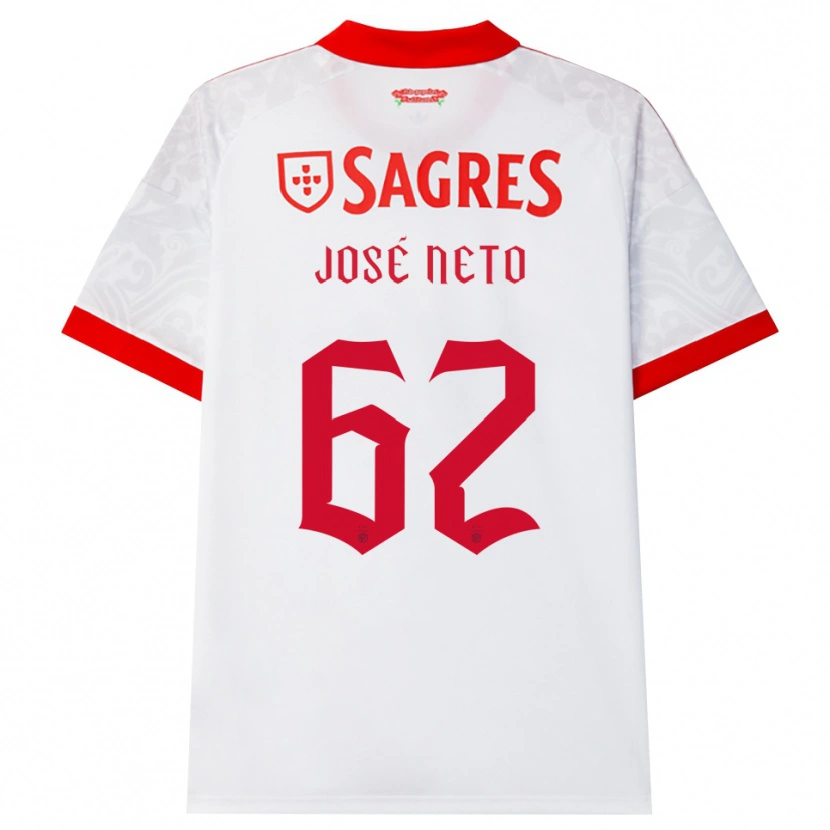 Danxen Damen José Neto #62 Weiß Rot Gelb Auswärtstrikot Trikot 2026/27 T-Shirt Schweiz