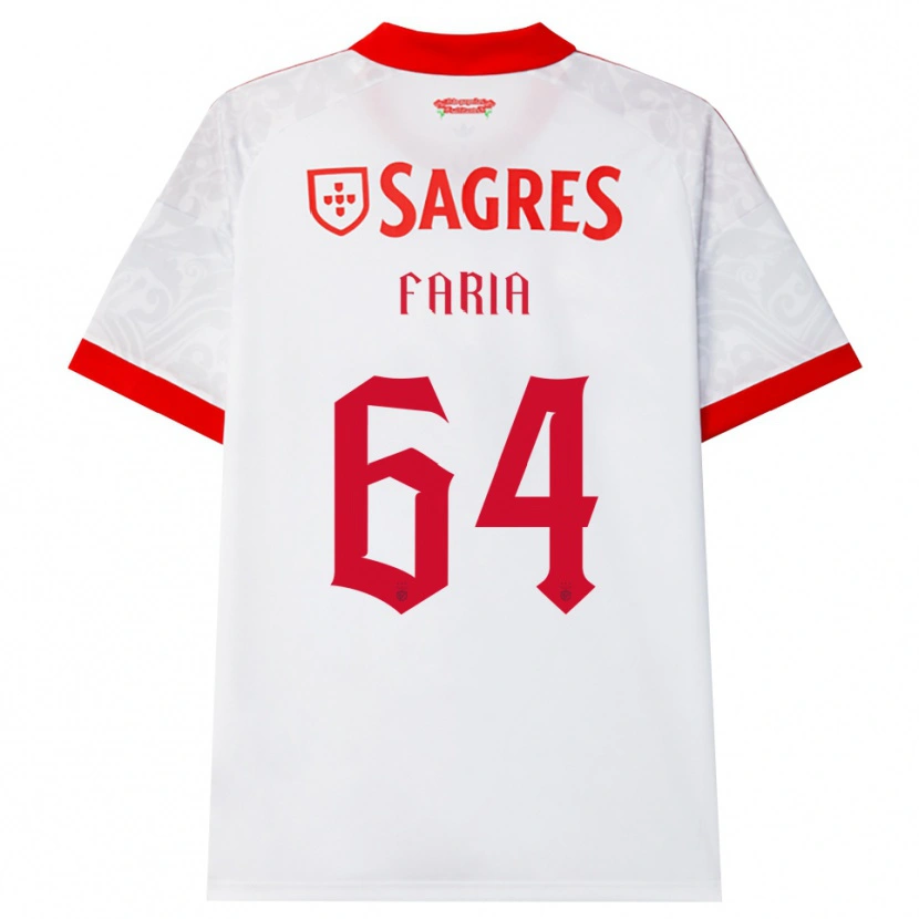 Danxen Damen Hugo Faria #64 Weiß Rot Gelb Auswärtstrikot Trikot 2026/27 T-Shirt Schweiz