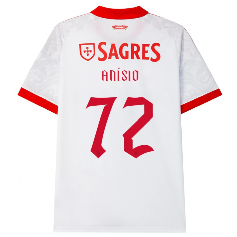 Danxen Damen Anísio Cabral #72 Weiß Rot Gelb Auswärtstrikot Trikot 2026/27 T-Shirt Schweiz