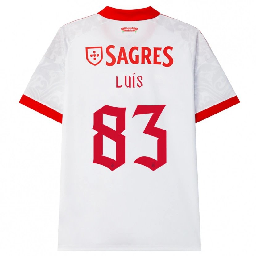 Danxen Damen Rafael Luís #83 Weiß Rot Gelb Auswärtstrikot Trikot 2026/27 T-Shirt Schweiz