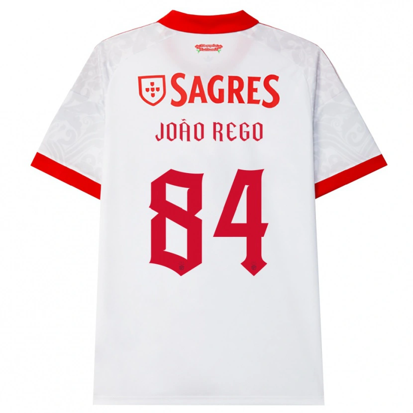 Danxen Damen João Rego #84 Weiß Rot Gelb Auswärtstrikot Trikot 2026/27 T-Shirt Schweiz