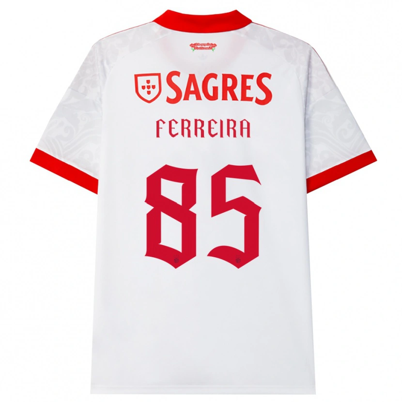 Danxen Damen Martim Ferreira #85 Weiß Rot Gelb Auswärtstrikot Trikot 2026/27 T-Shirt Schweiz
