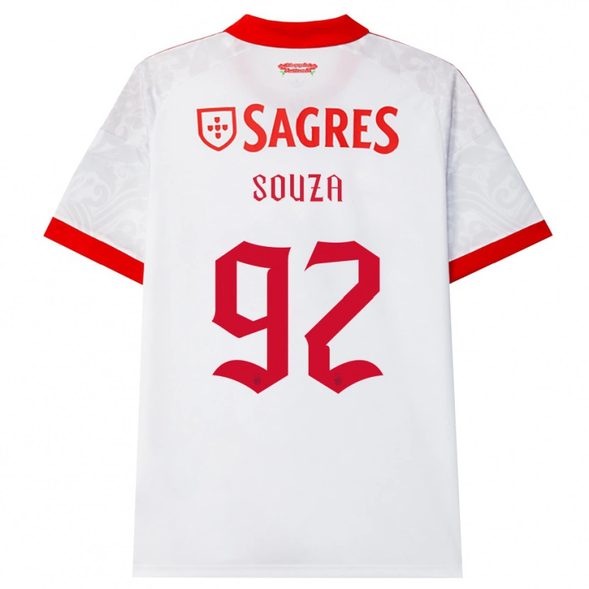 Danxen Damen Pedro Souza #92 Weiß Rot Gelb Auswärtstrikot Trikot 2026/27 T-Shirt Schweiz