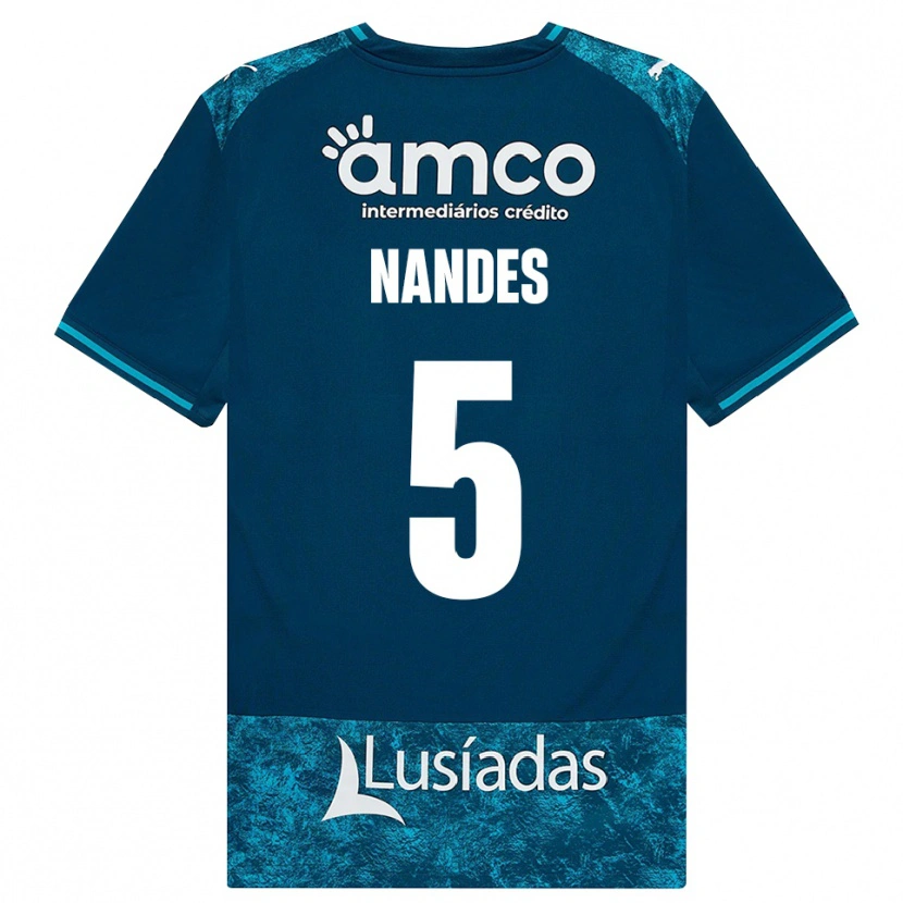 Danxen Damen Nandes #5 Dunkelschiefergrau Mitteltuerkis Auswärtstrikot Trikot 2026/27 T-Shirt Schweiz