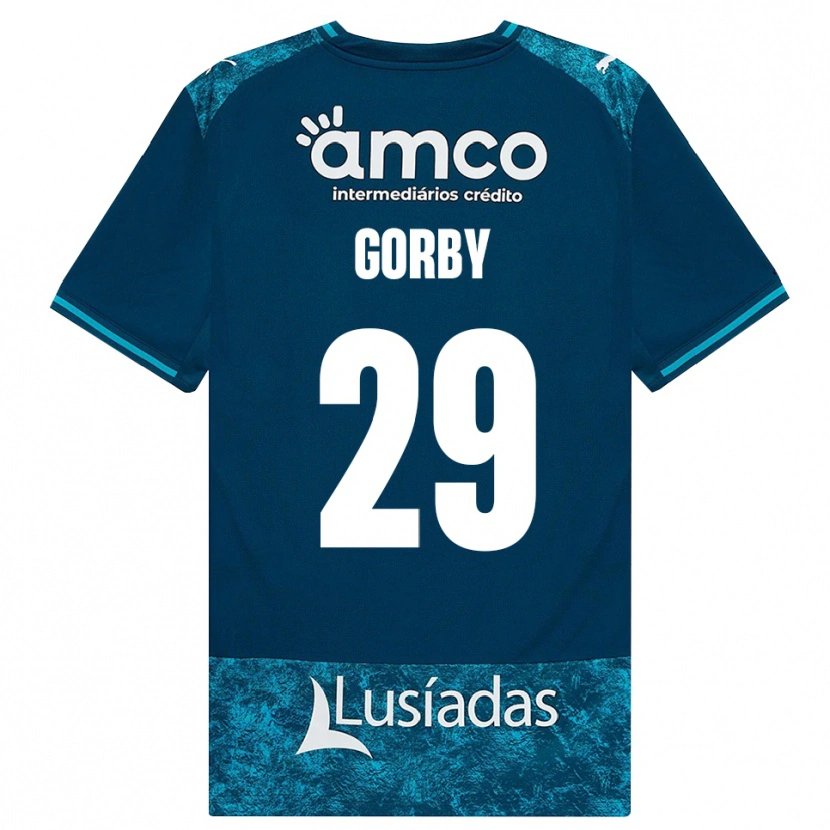 Danxen Damen Jean-Baptiste Gorby #29 Dunkelschiefergrau Mitteltuerkis Auswärtstrikot Trikot 2026/27 T-Shirt Schweiz