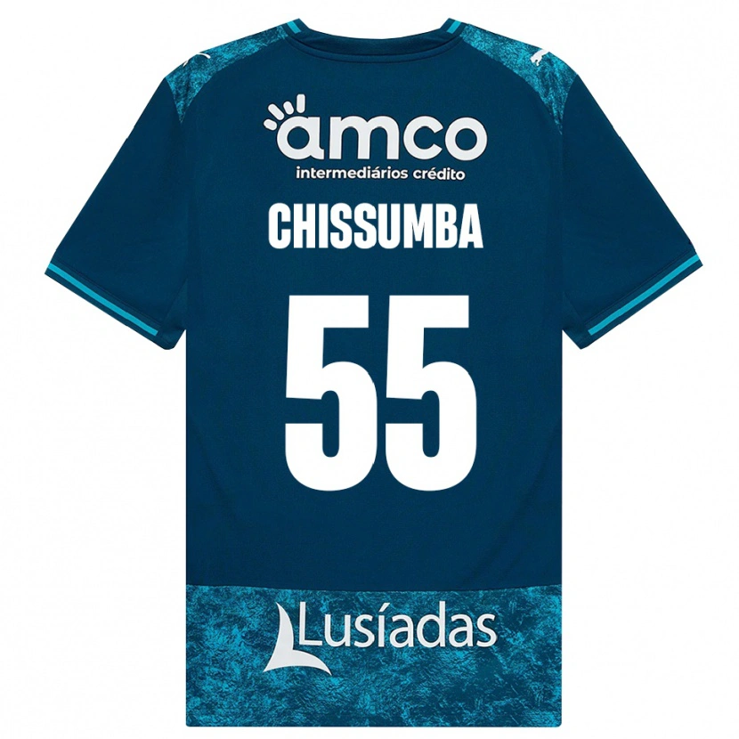Danxen Damen Chissumba #55 Dunkelschiefergrau Mitteltuerkis Auswärtstrikot Trikot 2026/27 T-Shirt Schweiz