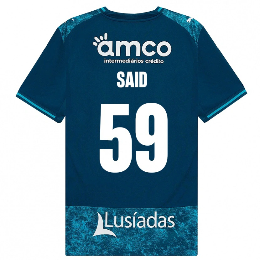 Danxen Damen Yan Said #59 Dunkelschiefergrau Mitteltuerkis Auswärtstrikot Trikot 2026/27 T-Shirt Schweiz