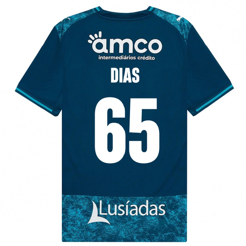 Danxen Damen Leandro Dias #65 Dunkelschiefergrau Mitteltuerkis Auswärtstrikot Trikot 2026/27 T-Shirt Schweiz