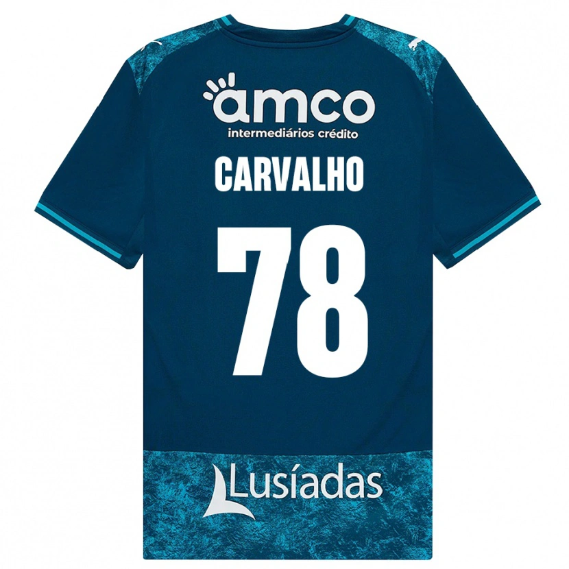 Danxen Damen João Carvalho #78 Dunkelschiefergrau Mitteltuerkis Auswärtstrikot Trikot 2026/27 T-Shirt Schweiz